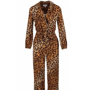 Leopard Print Jumpsuit